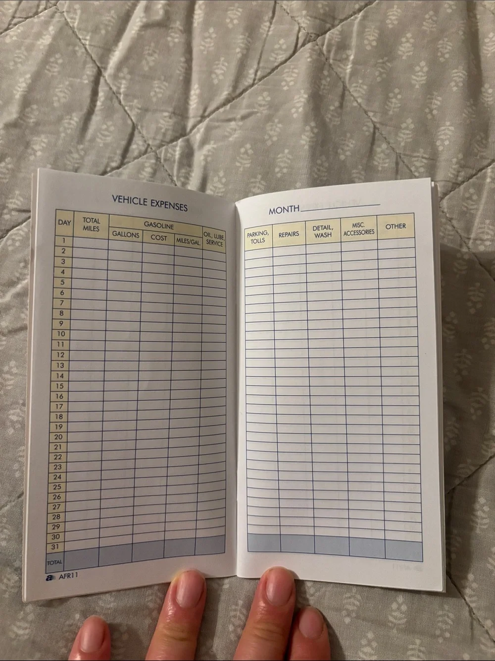 Expense Record Books